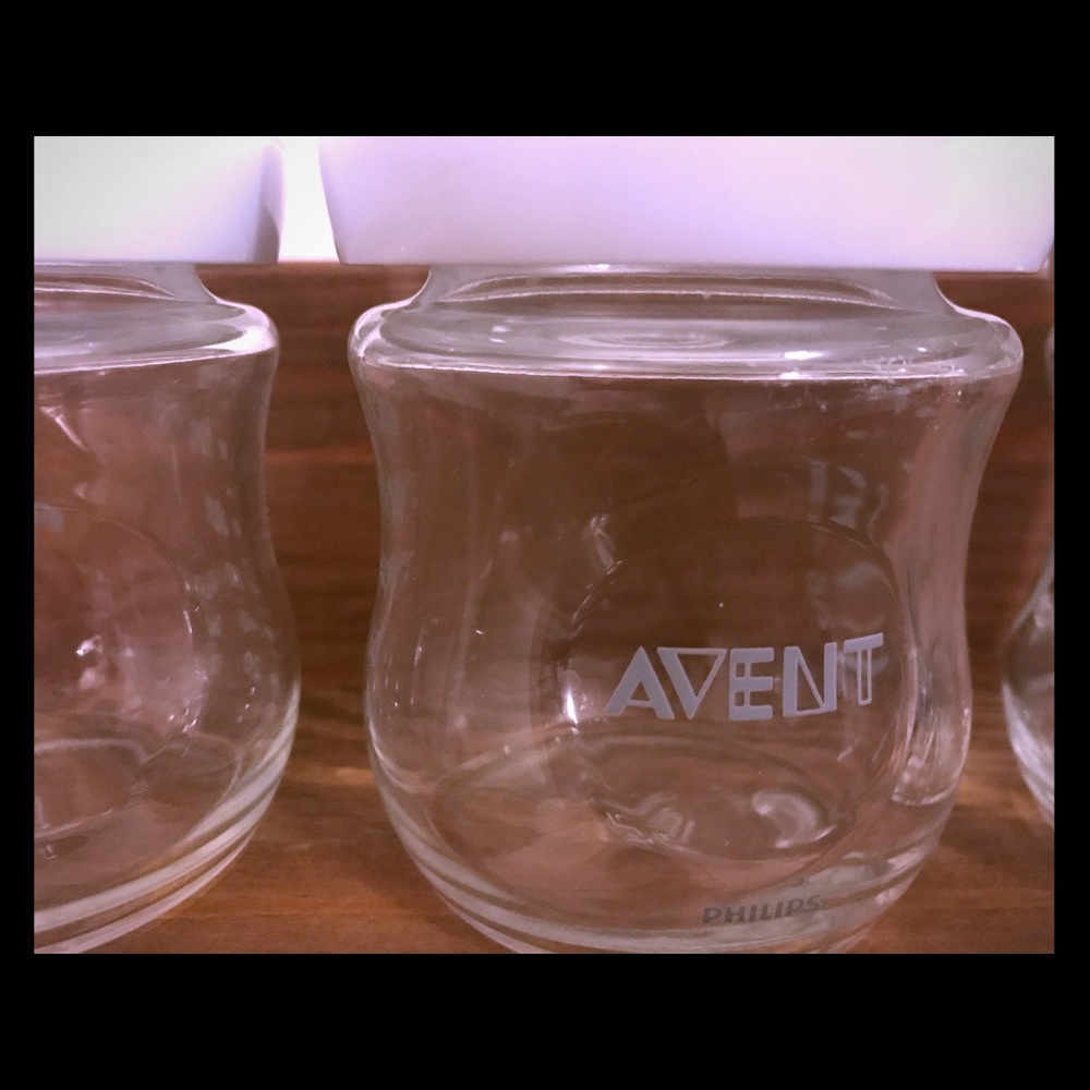 Avent 4ounce Glass bottles